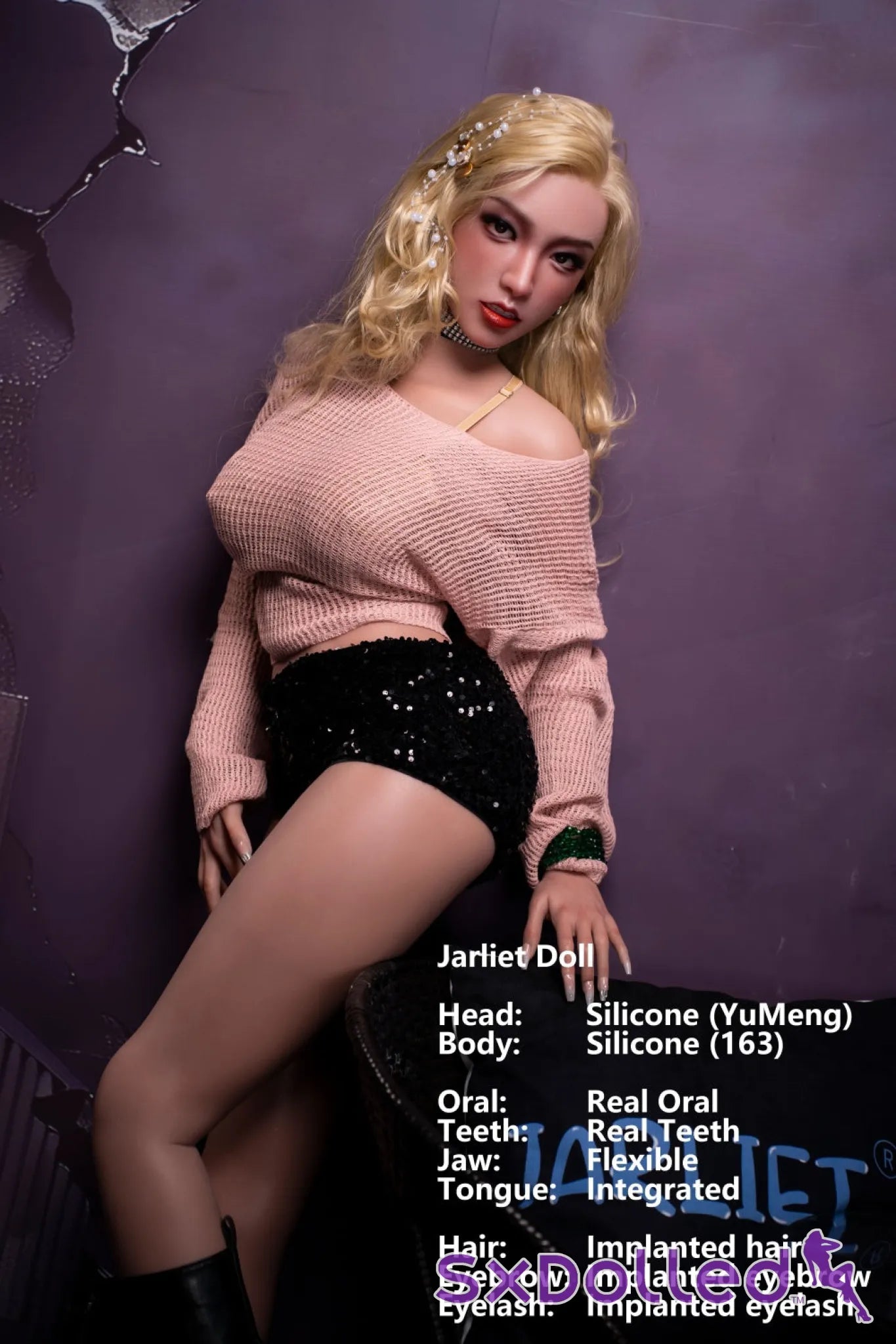 YuMeng (I-Cup) (163cm) | Blonde Tan Caucasian Sex Doll | Jarliet - I-Cup / 163cm / Blonde - Sex Doll