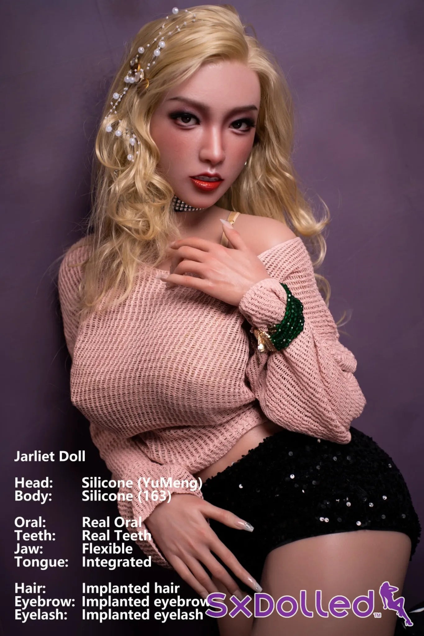YuMeng (I-Cup) (163cm) | Blonde Tan Caucasian Sex Doll | Jarliet - I-Cup / 163cm / Blonde - Sex Doll