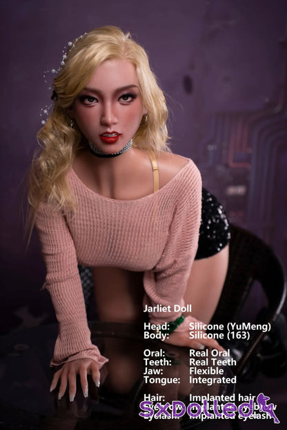 YuMeng (I-Cup) (163cm) | Blonde Tan Caucasian Sex Doll | Jarliet - I-Cup / 163cm / Blonde - Sex Doll