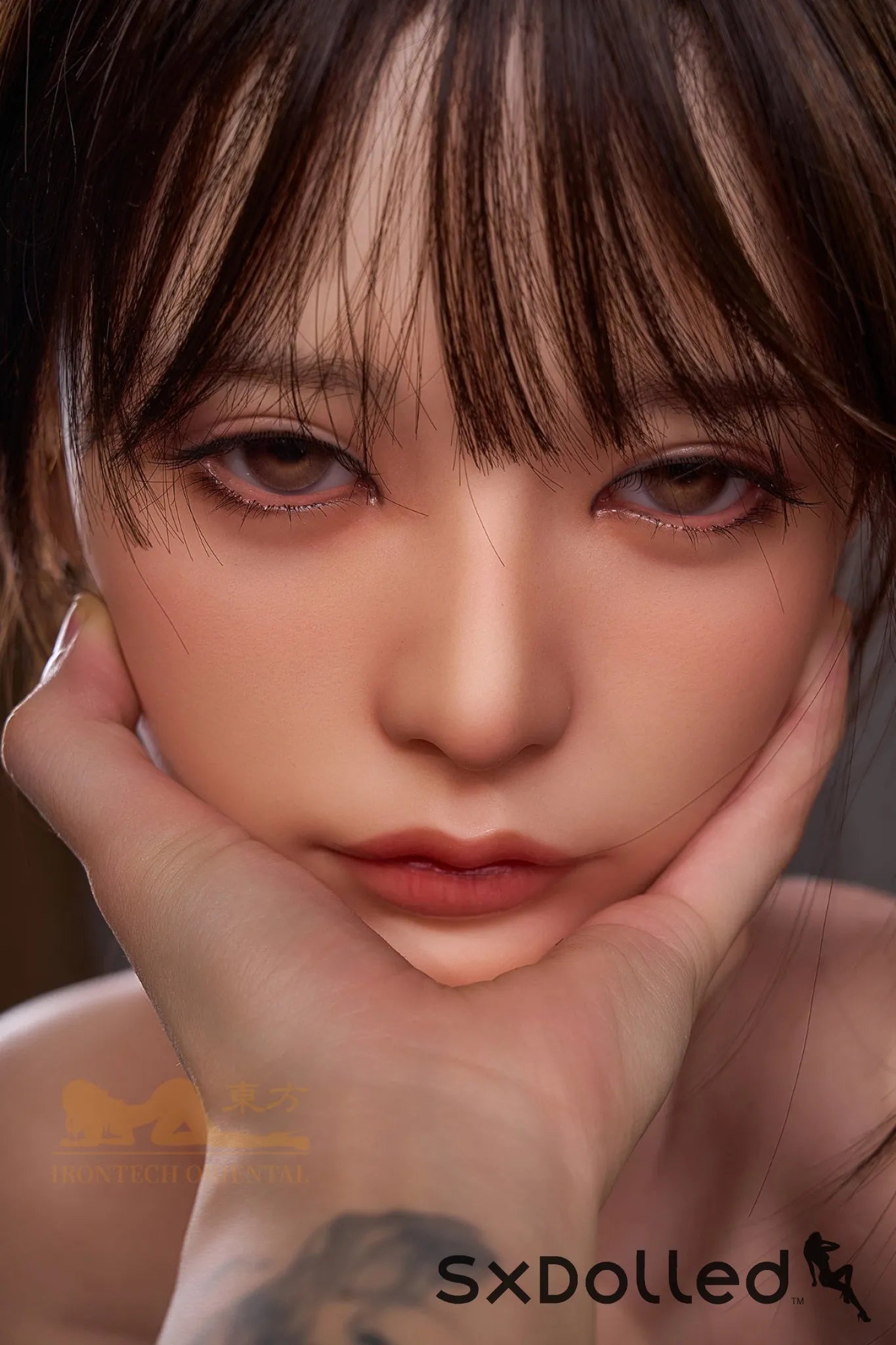 Yuna E (E-Cup) (153cm) | Curvy Thick Asian Sex Doll | Irontech Doll E-Cup / 153cm / Brunette Sex Doll