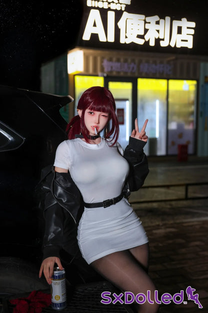 Yusi (H-Cup) (160cm) | Asian All In One Sex Doll | XYColo Doll - H-Cup / 160cm / Brunette - Sex Doll