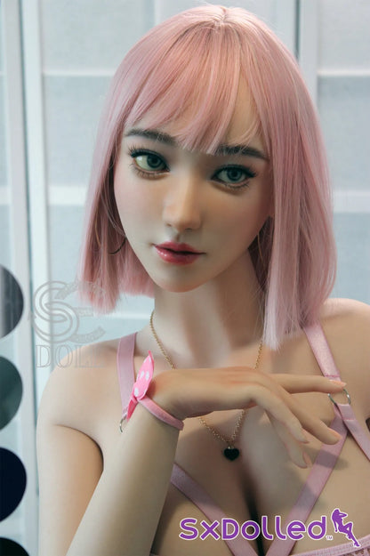 Yuuka.A (I Cup) (157cm) | Thick Pear Pink Hair Sex Doll | SE Doll I Cup / 157cm / Pink Sex Doll