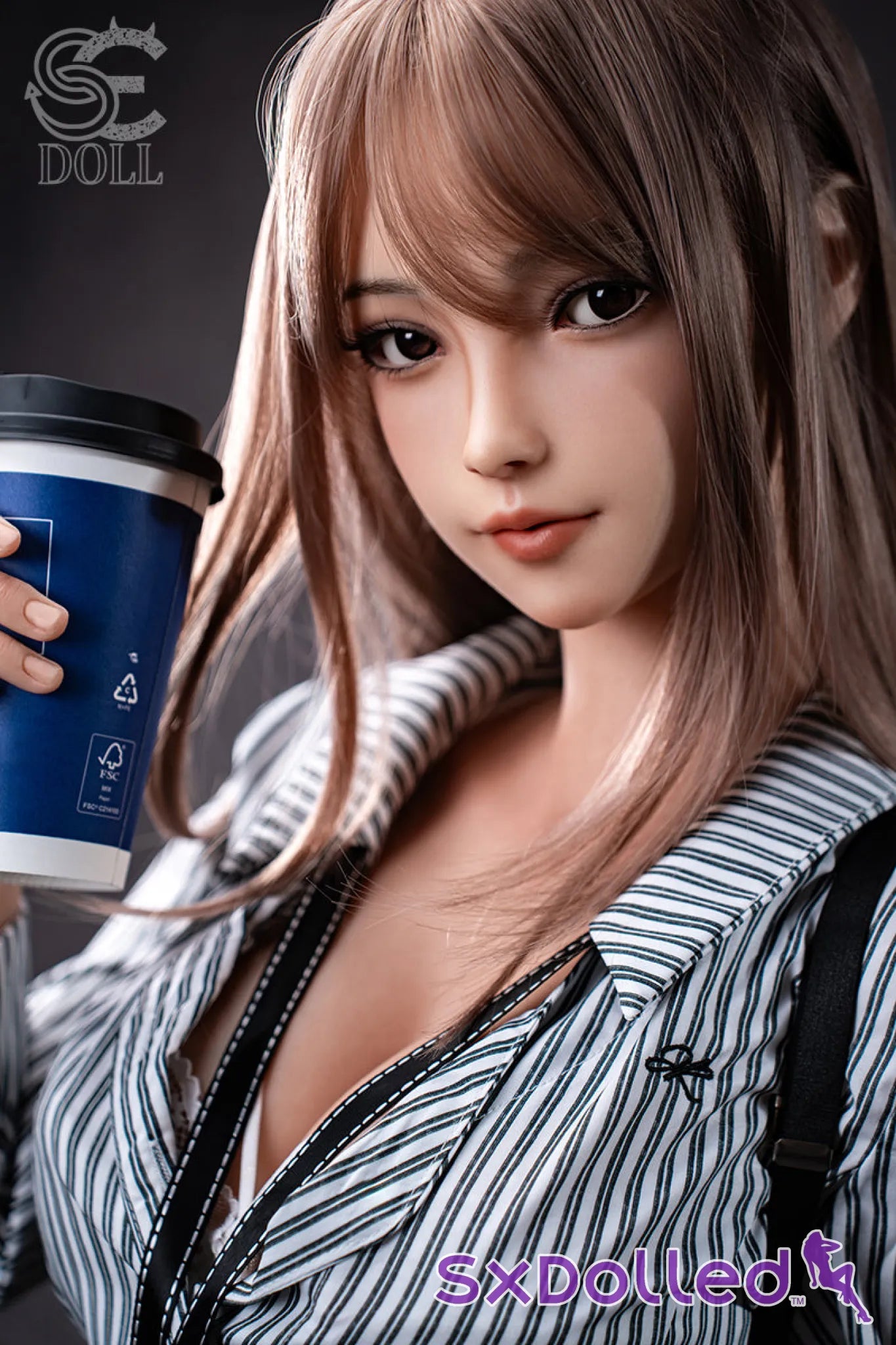 Yuuki.K (C-Cup) (161cm) | Cute New Asian Intern Sex Doll | SE Doll - C-Cup / 161cm / Pink - Sex Doll