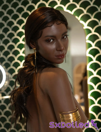 Zaria B (C-Cup) (170cm) | Ebony Sex Doll with Moles | Top CY Doll C-Cup / 170cm / Brunette Sex Doll