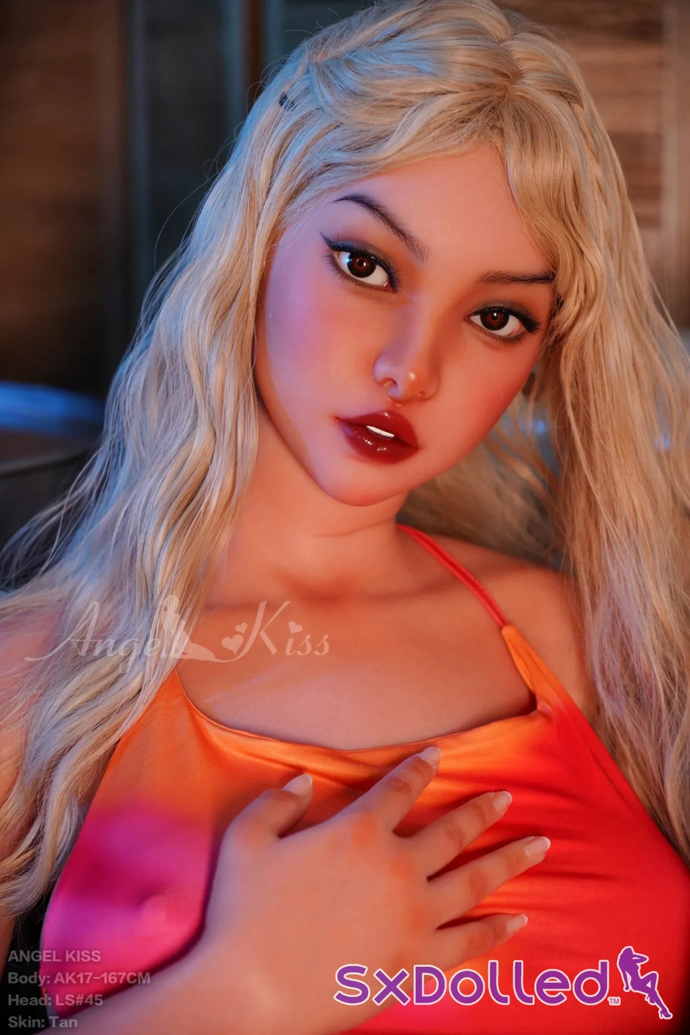 Zayra (G-Cup) (167cm) | Lifelike Blonde Asian Sex Doll | Angel Kiss G-Cup / 167cm / Blonde Sex Doll