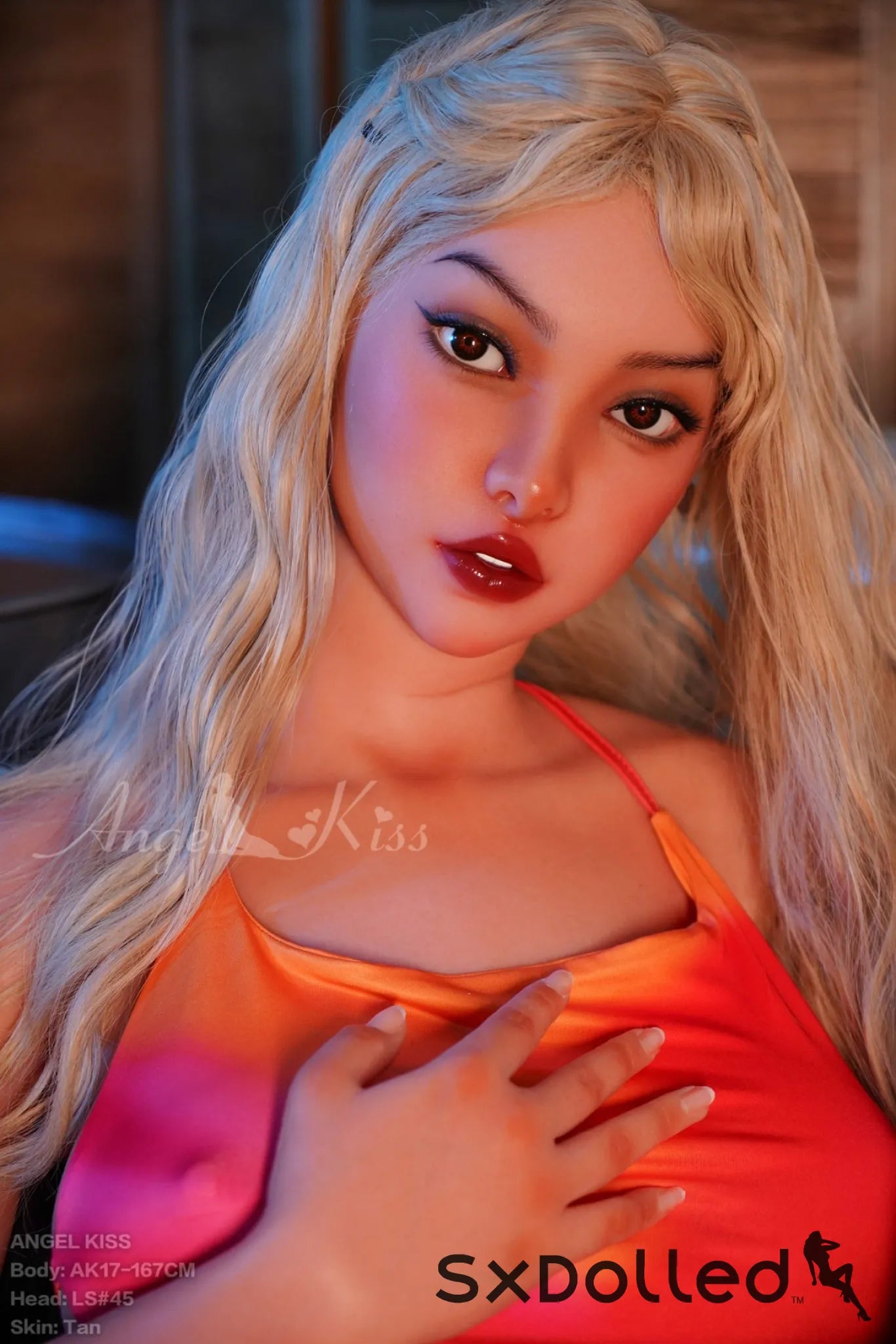 Zayra (G-Cup) (167cm) | Lifelike Blonde Asian Sex Doll | Angel Kiss G-Cup / 167cm / Blonde Sex Doll