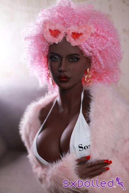 Zelitha (H-Cup) (162cm) | Slim Pink Afro Ebony Sex Doll | Fire Doll H-Cup / 162cm / Pink Sex Doll