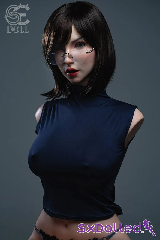 Zoe Ellis.A (F-Cup) (114cm) | Brunette Mature Sex Doll Torso | SE Doll - F-Cup / 114cm / Brunette - Sex Torso